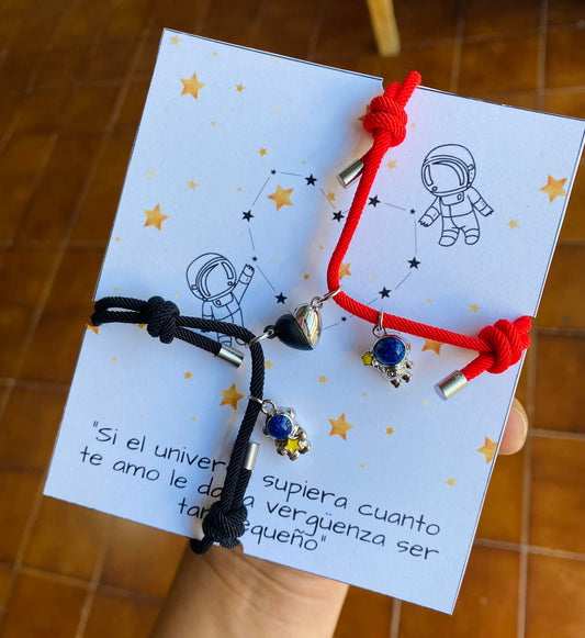 Duo pulseras astronauta